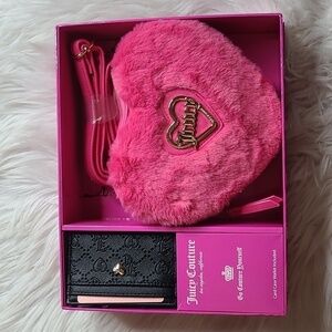 NWT Juicy couture Free Love Heart Crossbody